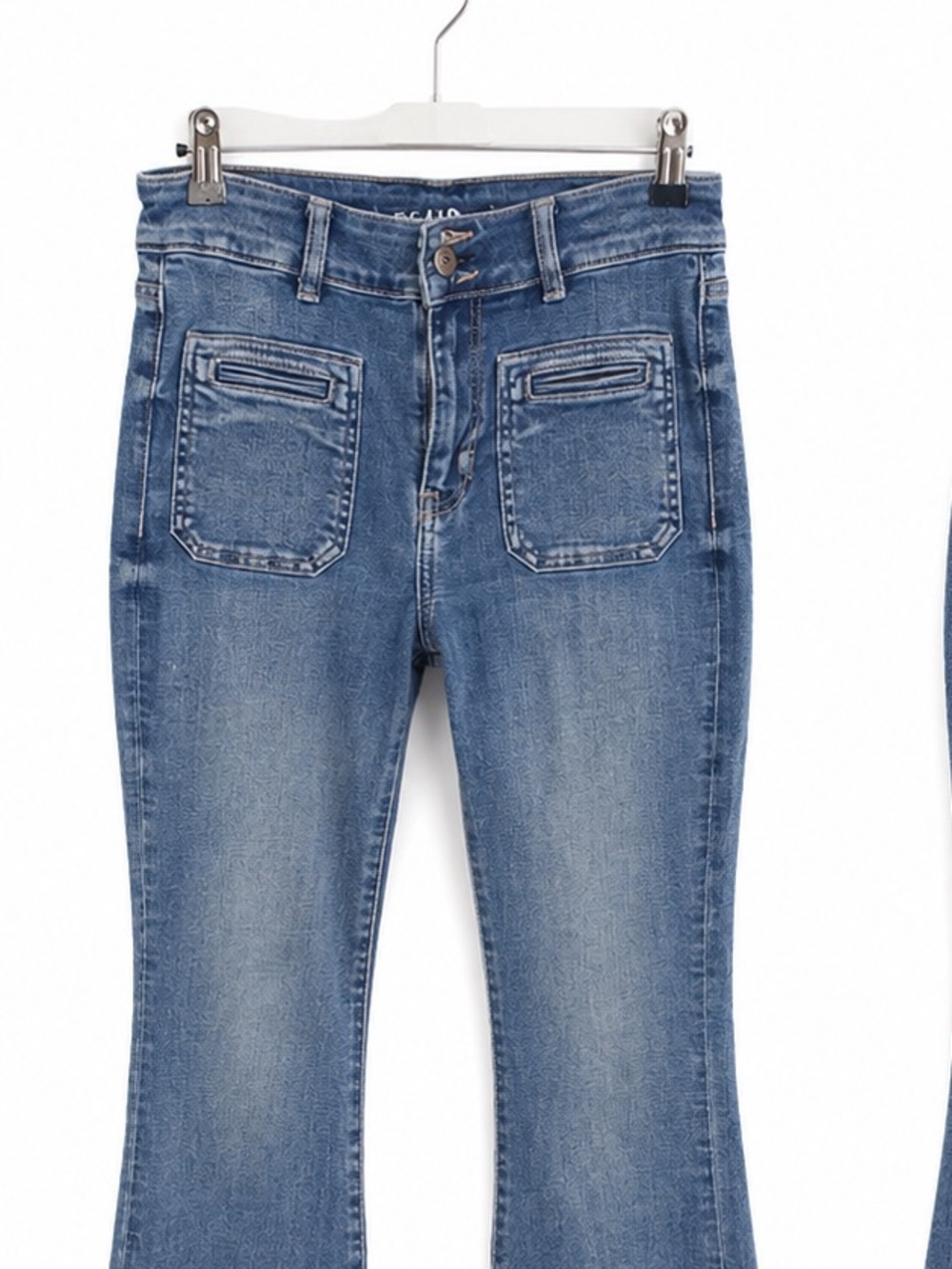 Women’s Blue Denim Flare Jeans